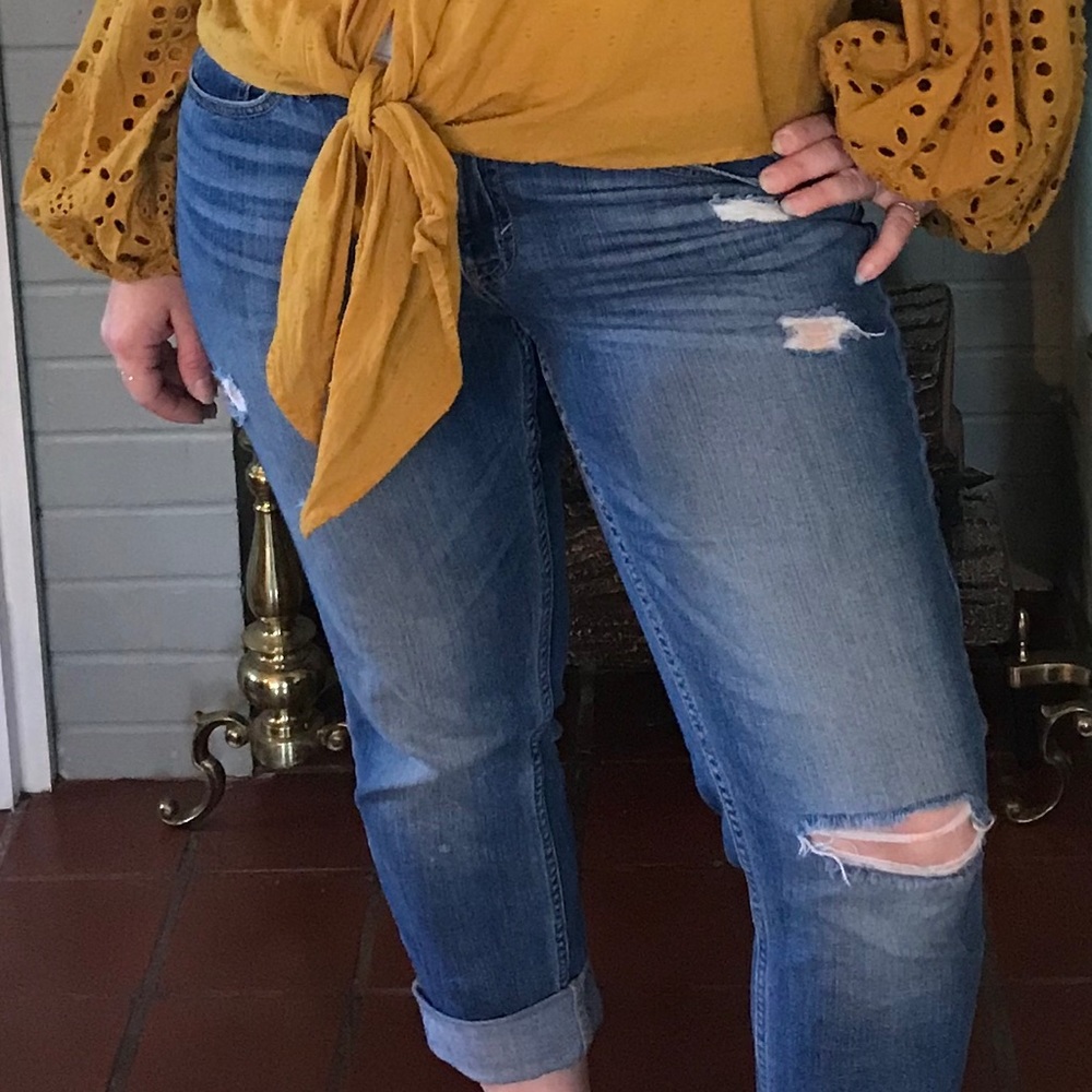 Banana Republic Girlfriend Jeans- So Cute!!!